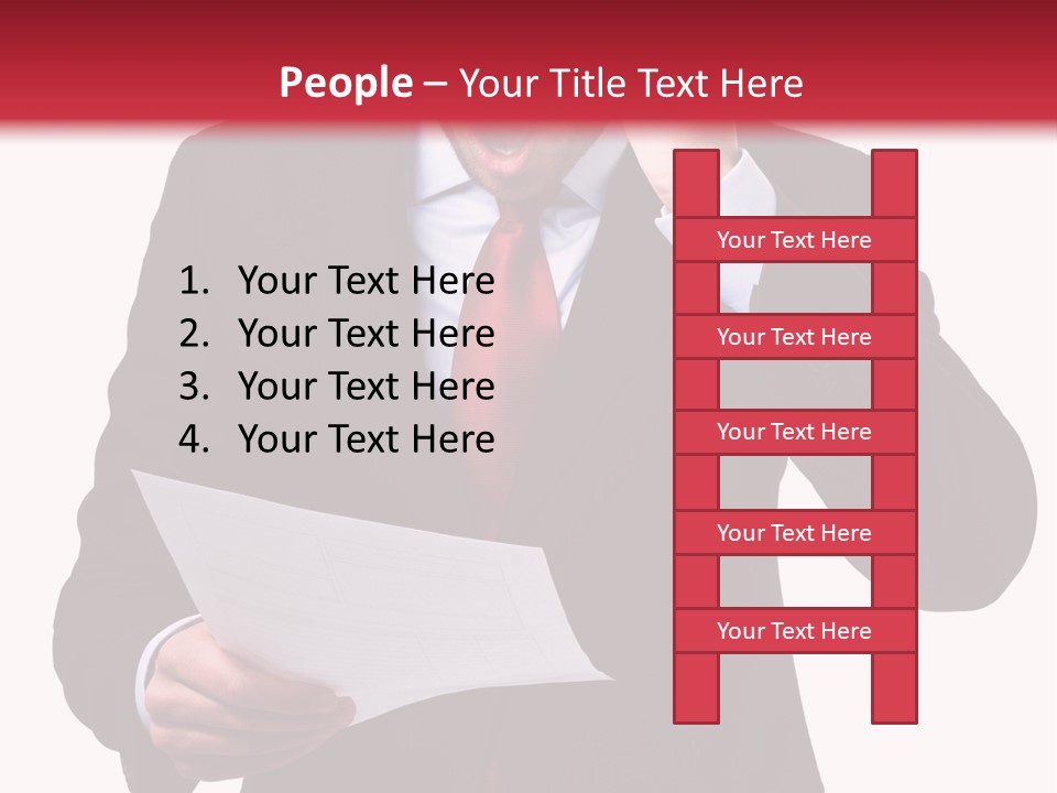 Bad Businessman Finance PowerPoint Template