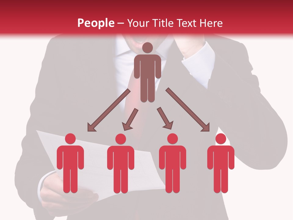 Bad Businessman Finance PowerPoint Template