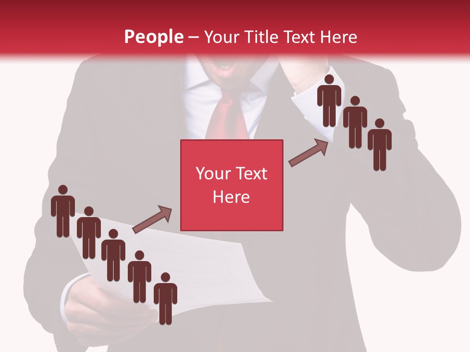 Bad Businessman Finance PowerPoint Template