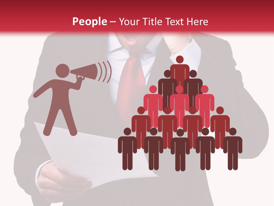 Bad Businessman Finance PowerPoint Template