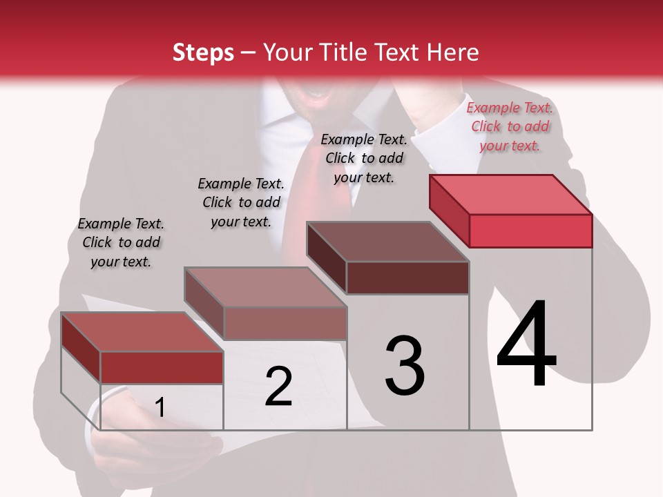 Bad Businessman Finance PowerPoint Template