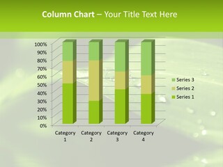 Foliage Surface Striped PowerPoint Template