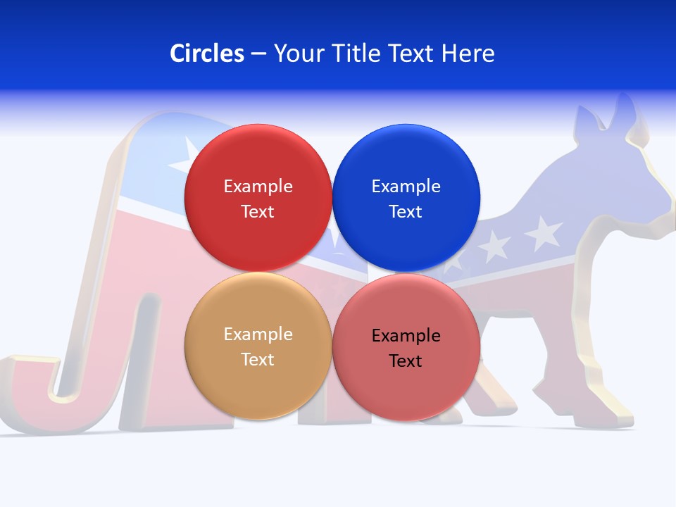 American Poll Vote PowerPoint Template
