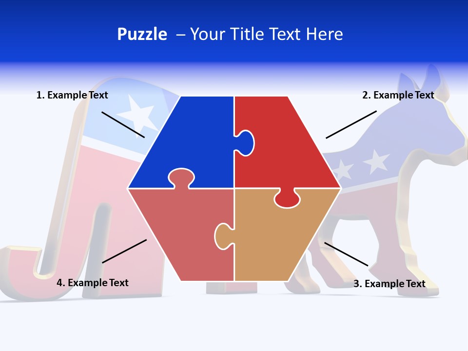 American Poll Vote PowerPoint Template