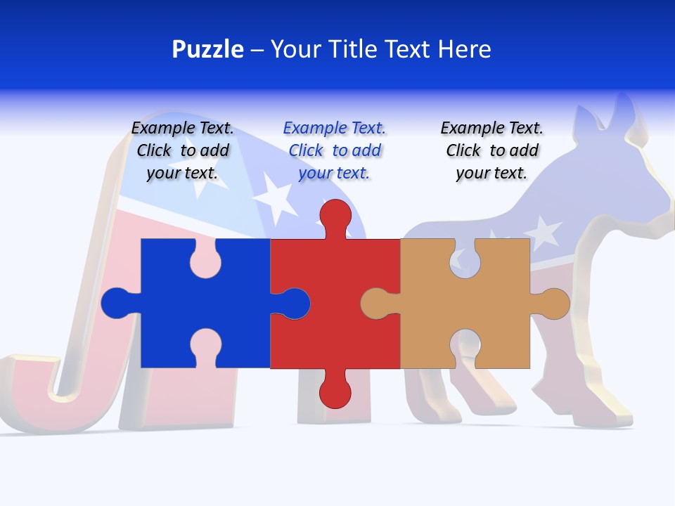 American Poll Vote PowerPoint Template