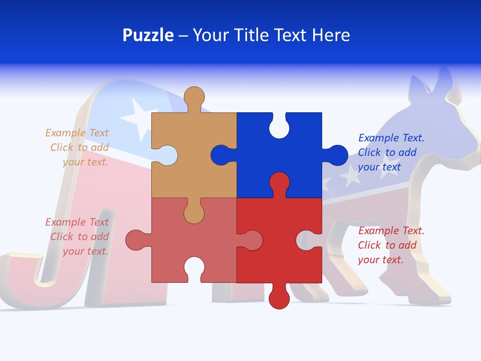American Poll Vote PowerPoint Template