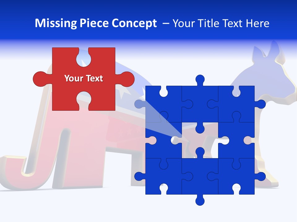 American Poll Vote PowerPoint Template