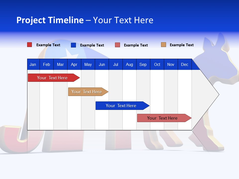 American Poll Vote PowerPoint Template