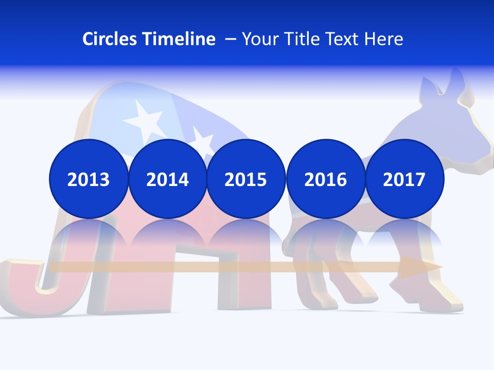 American Poll Vote PowerPoint Template