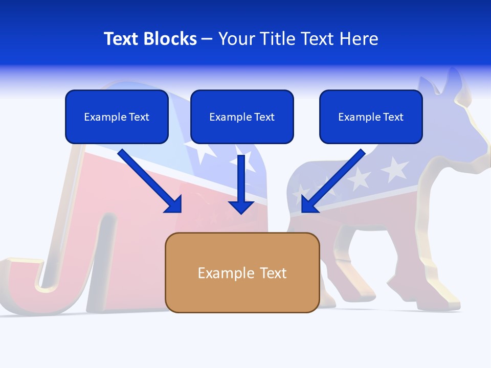 American Poll Vote PowerPoint Template