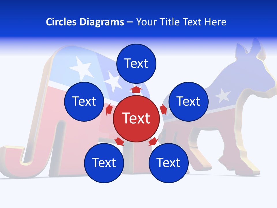 American Poll Vote PowerPoint Template