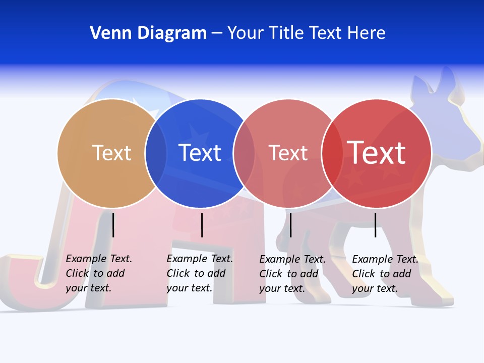 American Poll Vote PowerPoint Template