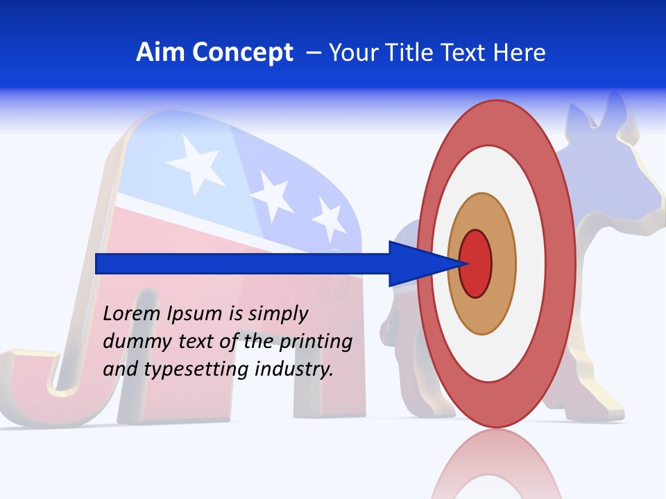 American Poll Vote PowerPoint Template