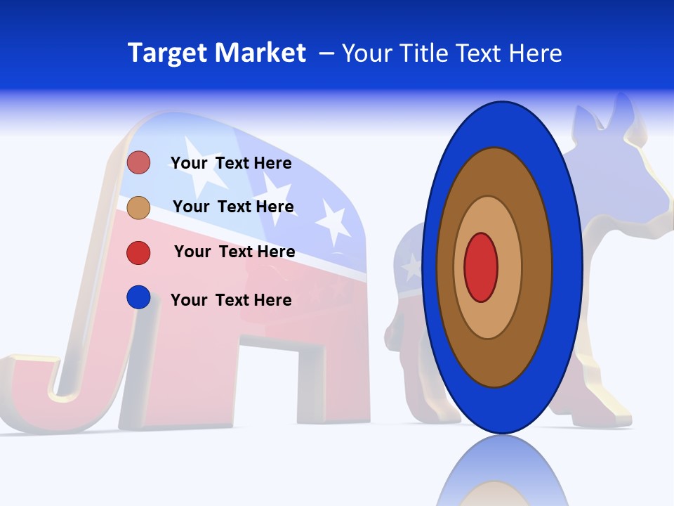 American Poll Vote PowerPoint Template