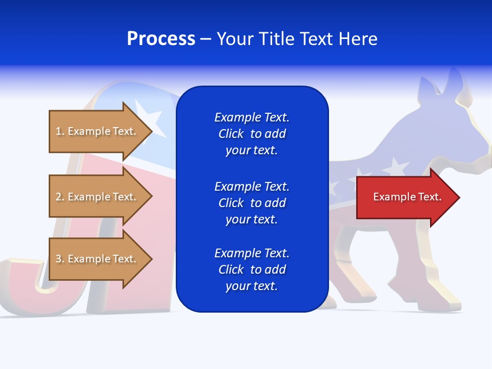 American Poll Vote PowerPoint Template
