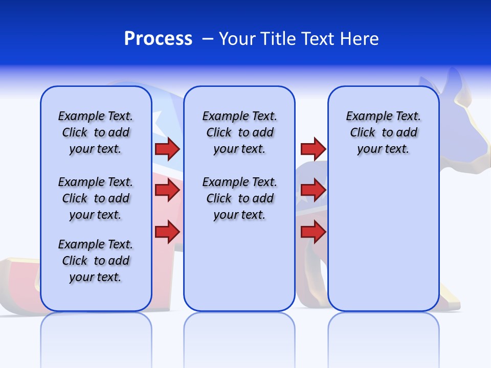 American Poll Vote PowerPoint Template