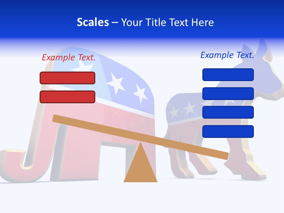 American Poll Vote PowerPoint Template