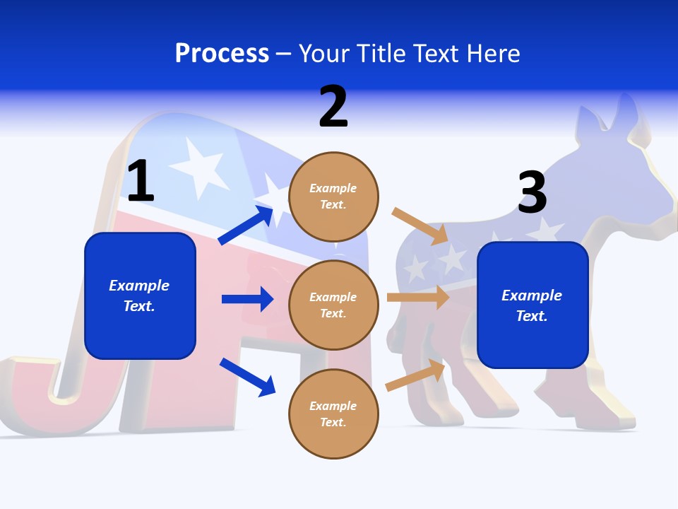 American Poll Vote PowerPoint Template