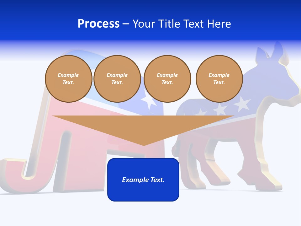 American Poll Vote PowerPoint Template