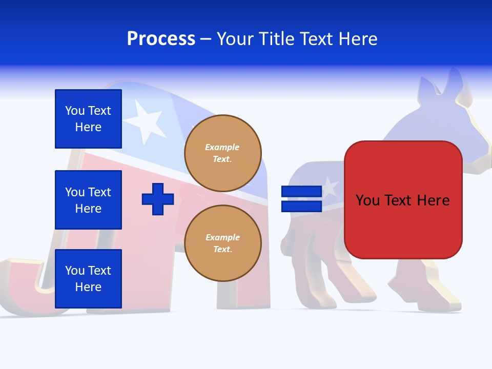 American Poll Vote PowerPoint Template