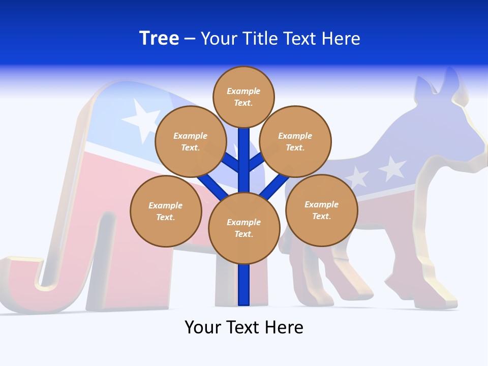 American Poll Vote PowerPoint Template