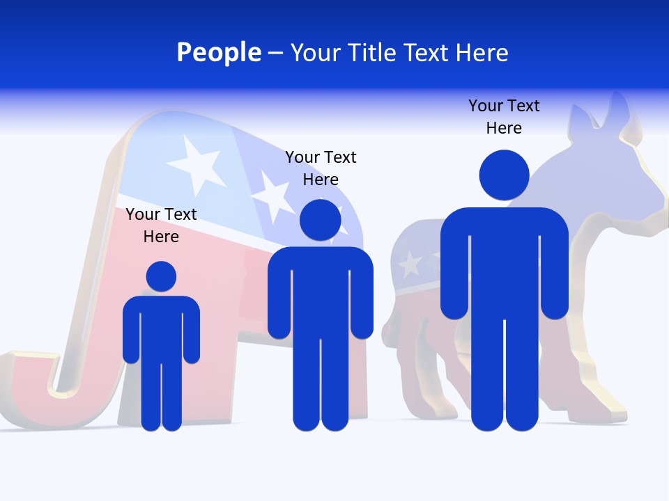 American Poll Vote PowerPoint Template