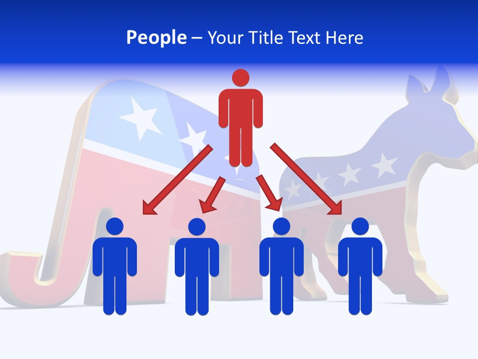 American Poll Vote PowerPoint Template