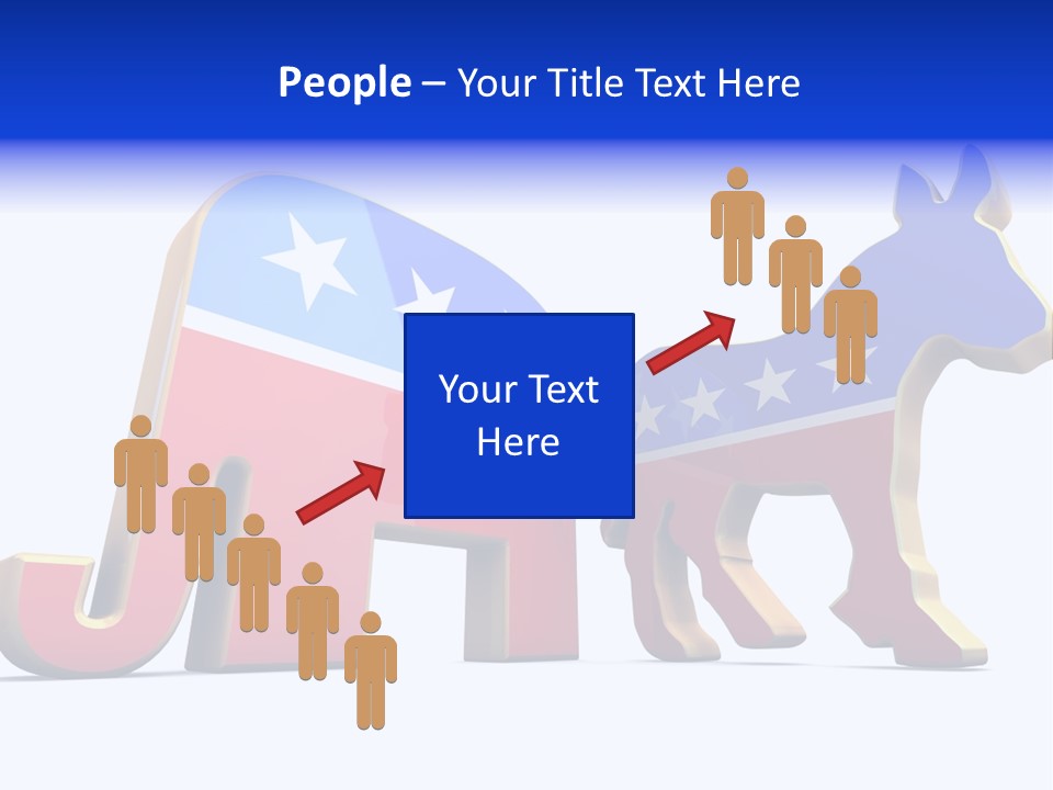 American Poll Vote PowerPoint Template