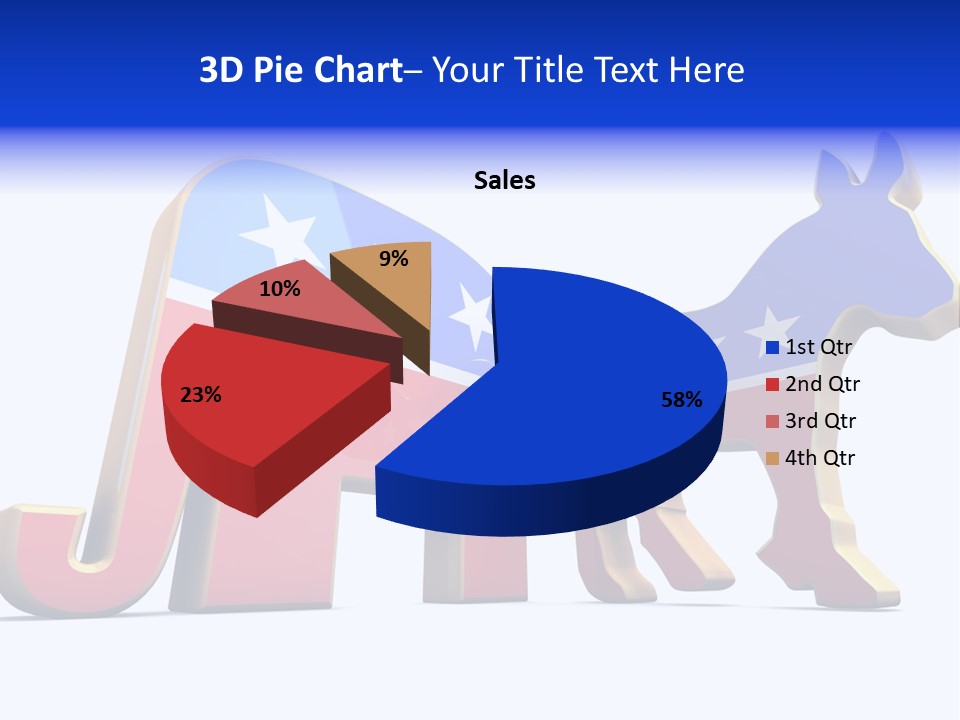 American Poll Vote PowerPoint Template
