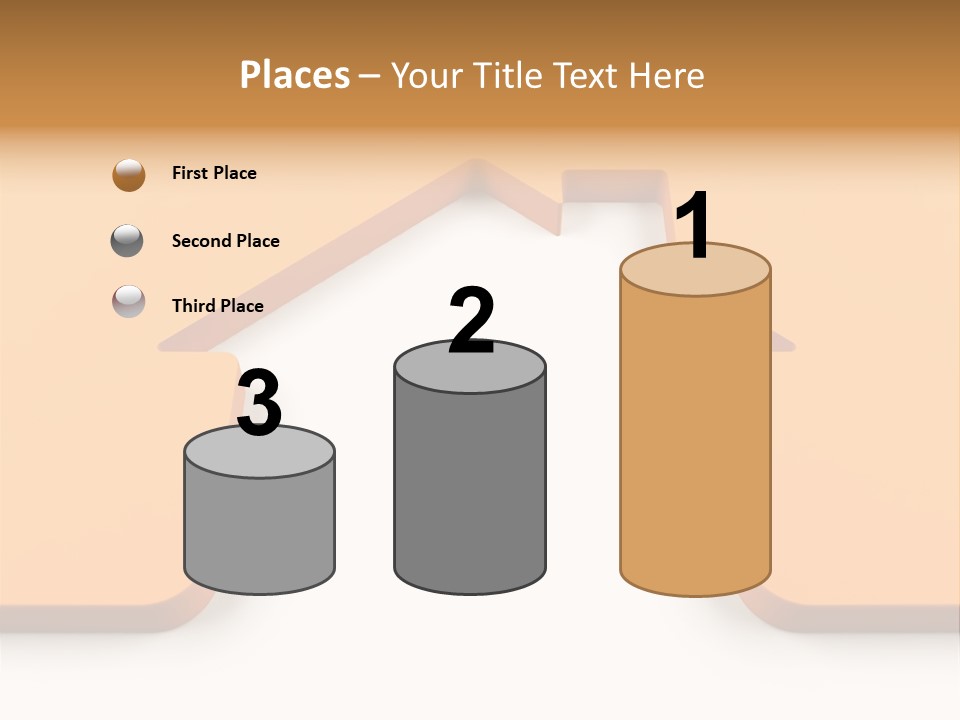 Luxury Entrance Mansion PowerPoint Template