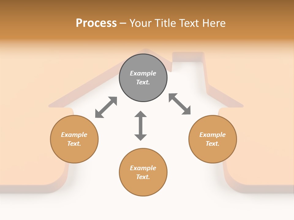 Luxury Entrance Mansion PowerPoint Template