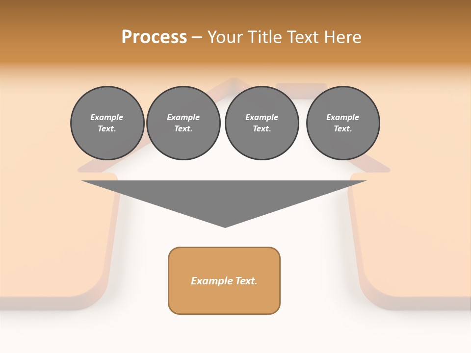 Luxury Entrance Mansion PowerPoint Template