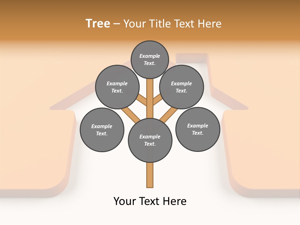 Luxury Entrance Mansion PowerPoint Template