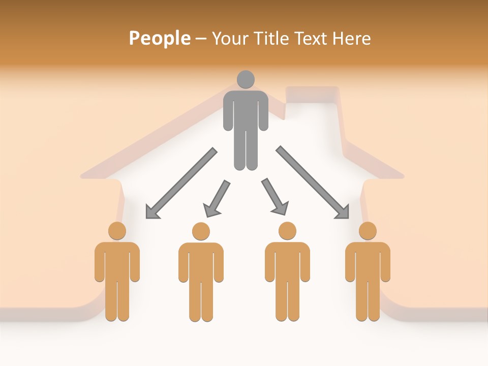 Luxury Entrance Mansion PowerPoint Template