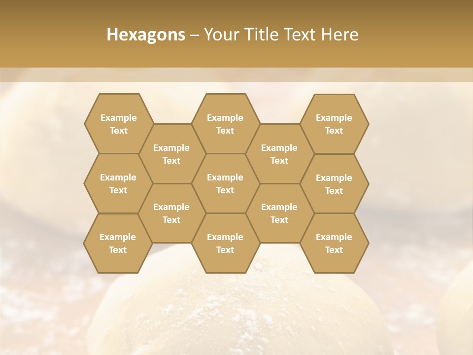 Raw Bread Mediterranean Cuisine PowerPoint Template