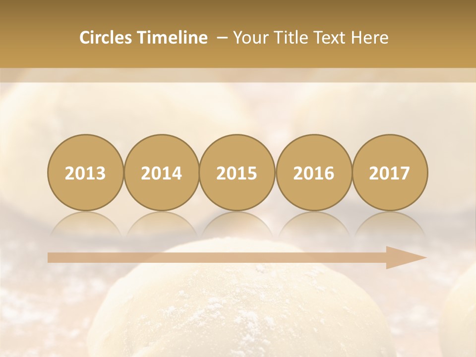 Raw Bread Mediterranean Cuisine PowerPoint Template