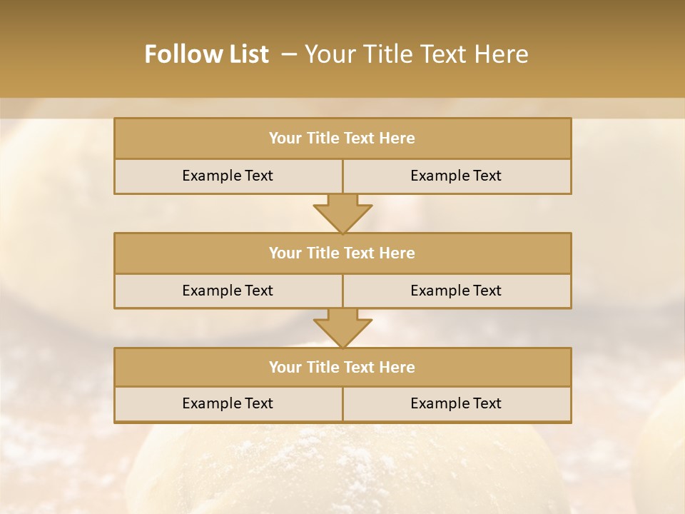 Raw Bread Mediterranean Cuisine PowerPoint Template