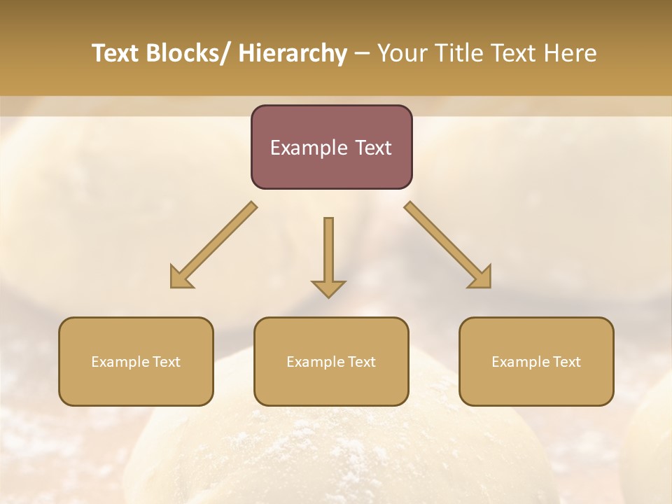 Raw Bread Mediterranean Cuisine PowerPoint Template
