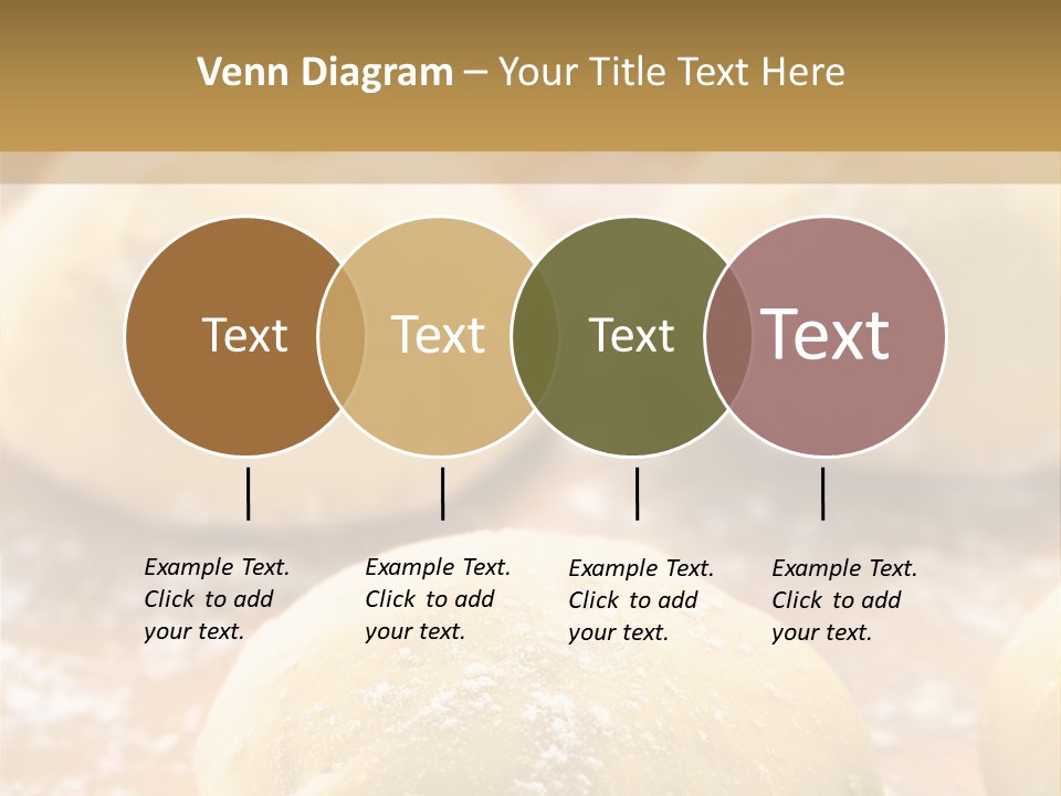 Raw Bread Mediterranean Cuisine PowerPoint Template