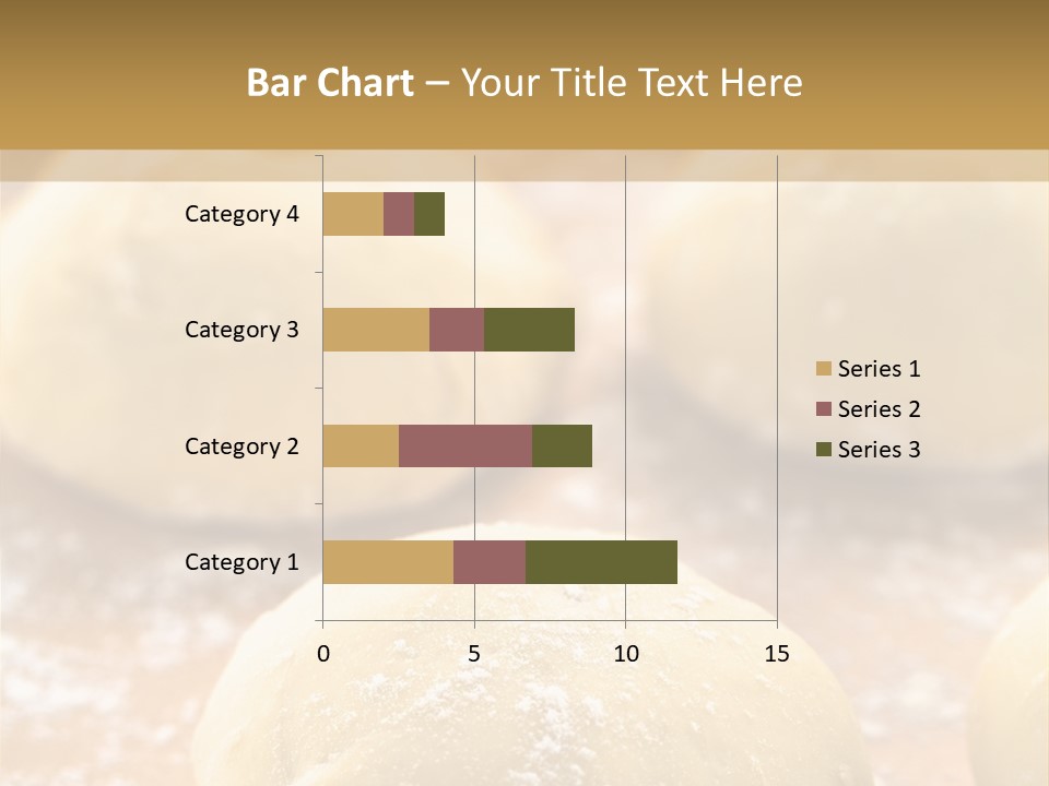 Raw Bread Mediterranean Cuisine PowerPoint Template
