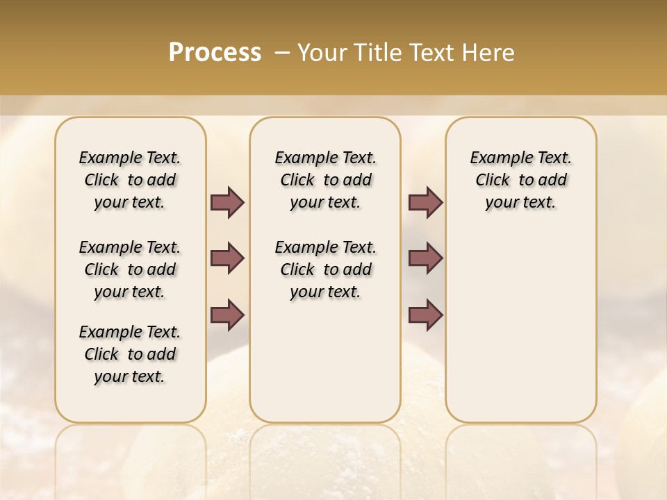 Raw Bread Mediterranean Cuisine PowerPoint Template