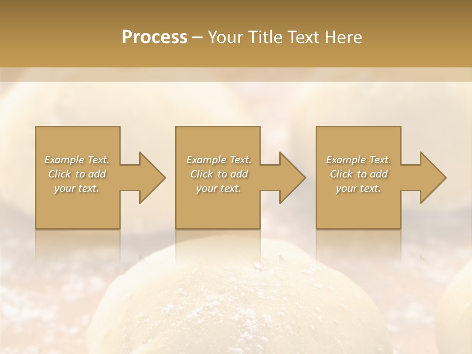 Raw Bread Mediterranean Cuisine PowerPoint Template