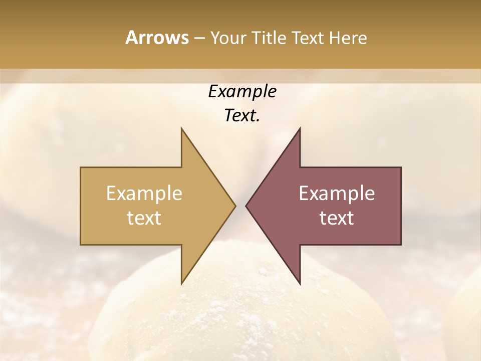 Raw Bread Mediterranean Cuisine PowerPoint Template