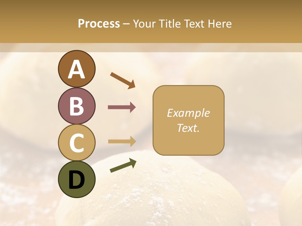 Raw Bread Mediterranean Cuisine PowerPoint Template