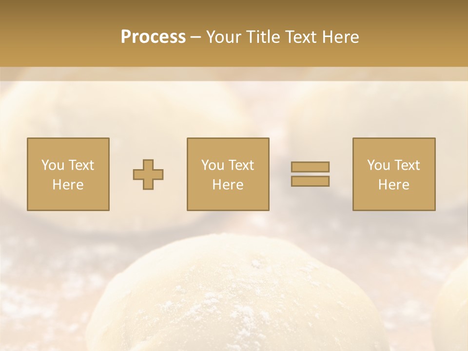 Raw Bread Mediterranean Cuisine PowerPoint Template