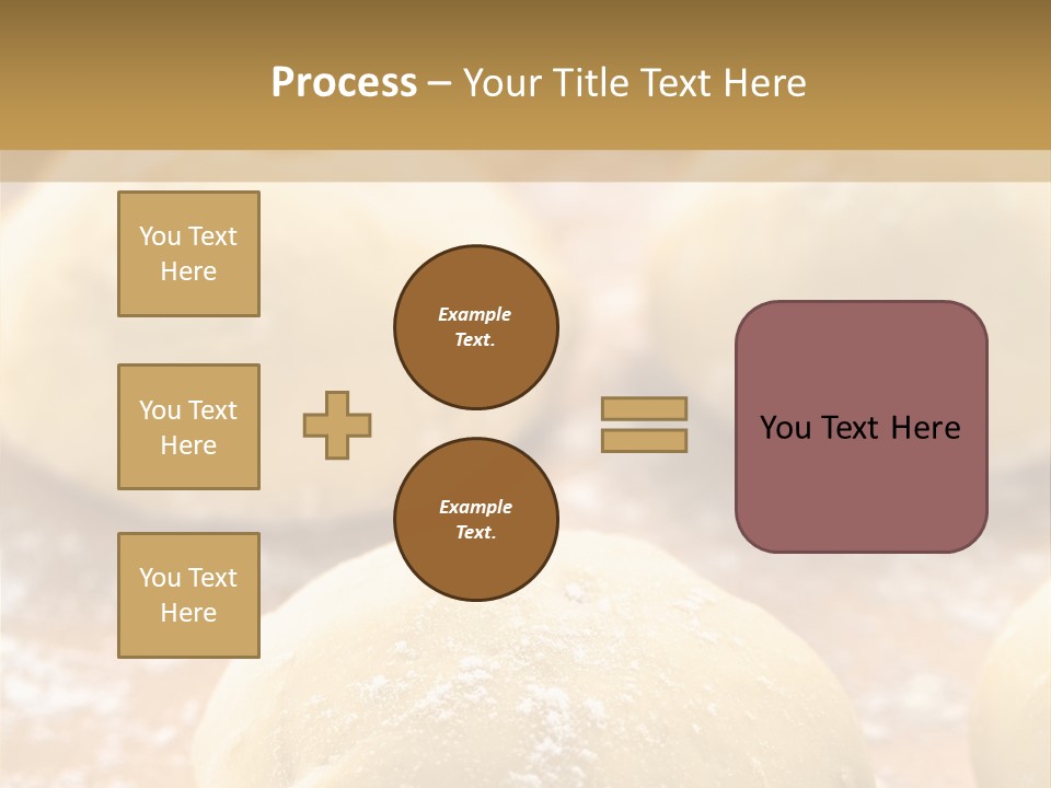 Raw Bread Mediterranean Cuisine PowerPoint Template