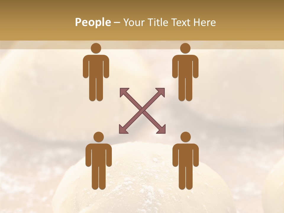 Raw Bread Mediterranean Cuisine PowerPoint Template