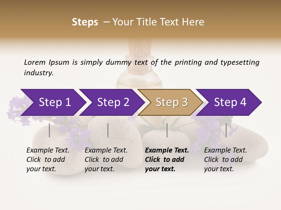 Closeup Beauty Object PowerPoint Template