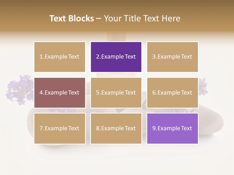 Closeup Beauty Object PowerPoint Template