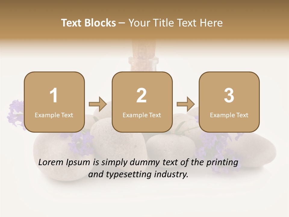 Closeup Beauty Object PowerPoint Template